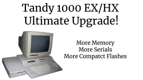 Tandy 1000 EX and HX .